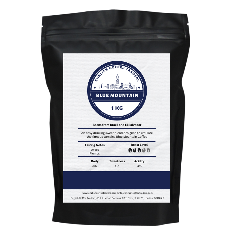 An easy drinking sweet blend designed to emulate the famous Jamaica Blue Mountain Coffee